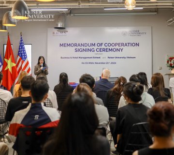 Đại học Keiser University ký kết hợp tác với B.H.M.S