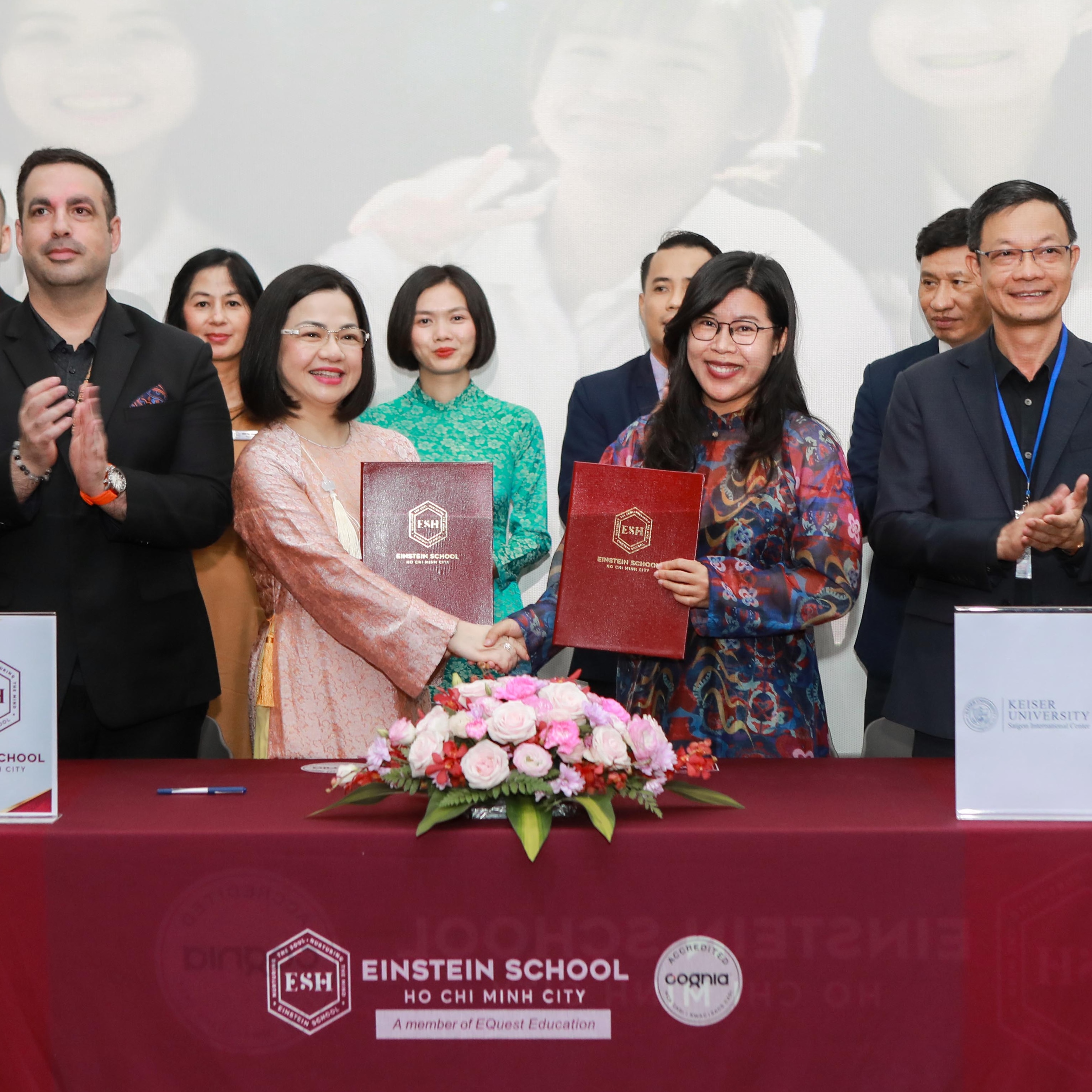 Đánh Dấu Bước Ngoặt: Lễ Ký Kết Hợp Tác Giữa KUV HCMC Và Hệ Thống Einstein School