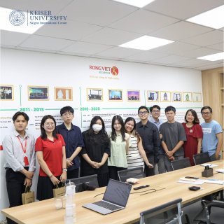 Sinh viên KUV Saigon kiến tập tại công ty Chứng khoán Rồng Việt