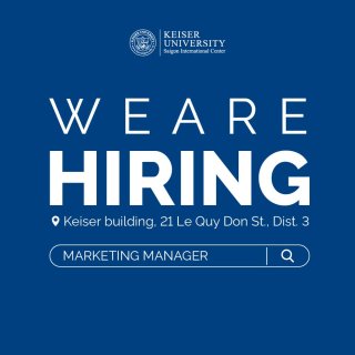 Tuyển dụng vị trí Marketing Manager